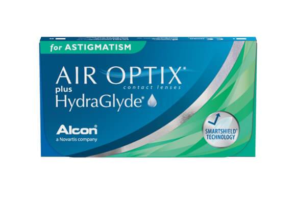 AIR OPTIX plus HydraGlyde for Astigmatism (3 lentile)