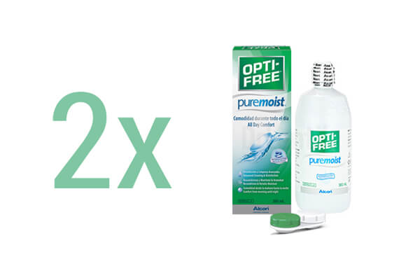 Opti-Free PureMoist 2x300 ml