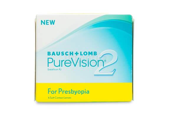 PureVision 2 for Presbyopia (6 lentile)