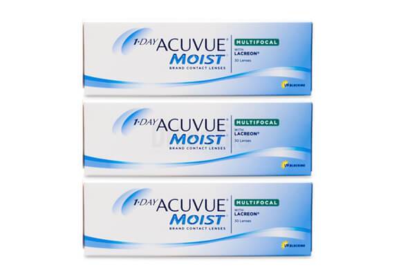 1-DAY ACUVUE MOIST Multifocal 3x30 lentile de contact